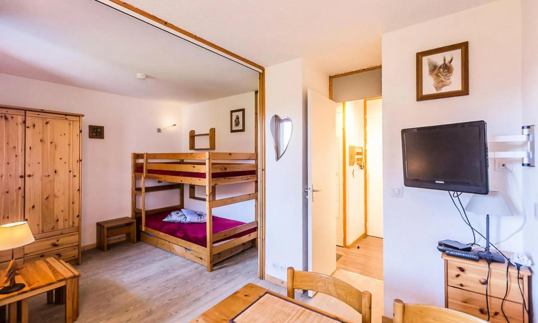Residence Le Crey - Studio Pour 4 Personnes Mae-9454 La Plagne